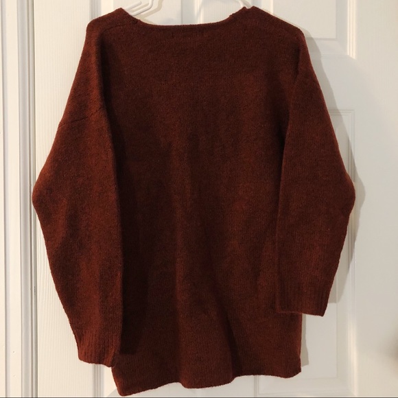 Forever-21 Burgundy Sweater - Picture 3 of 5
